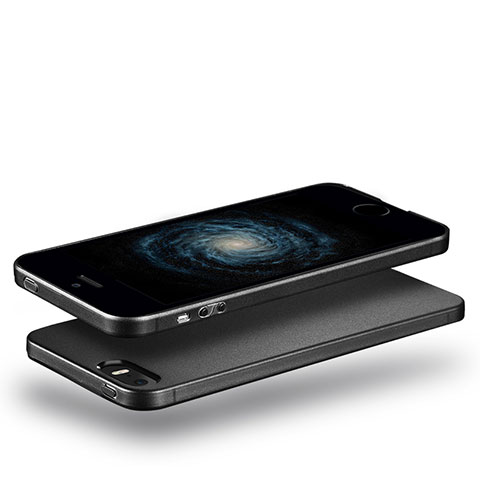 Coque Ultra Fine Silicone Souple pour Apple iPhone 5 Noir