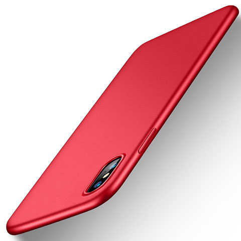 Coque Ultra Fine Silicone Souple pour Apple iPhone Xs Rouge