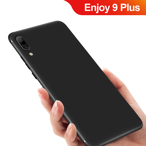 Coque Ultra Fine Silicone Souple pour Huawei Enjoy 9 Plus Noir