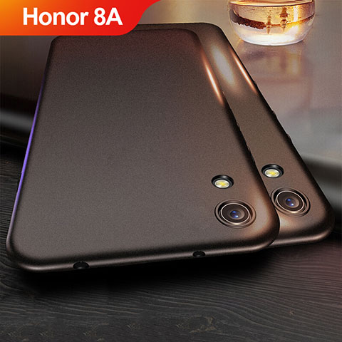 Coque Ultra Fine Silicone Souple pour Huawei Honor 8A Noir