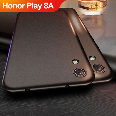 Coque Ultra Fine Silicone Souple pour Huawei Honor Play 8A Noir