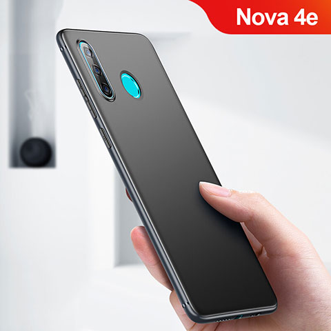 Coque Ultra Fine Silicone Souple pour Huawei Nova 4e Noir