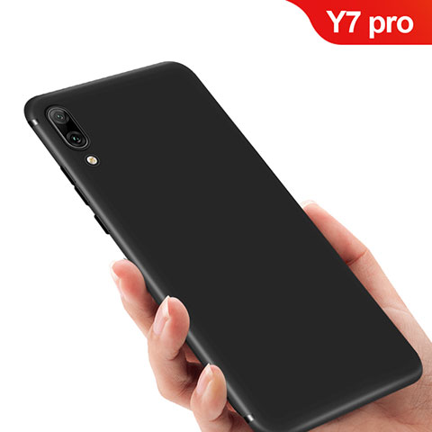 Coque Ultra Fine Silicone Souple pour Huawei Y7 Pro (2019) Noir