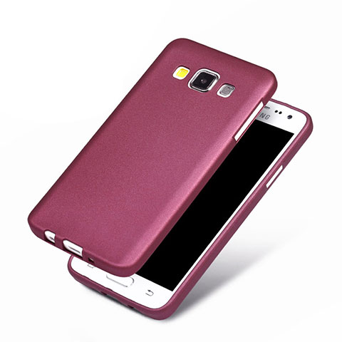 Coque Ultra Fine Silicone Souple pour Samsung Galaxy A3 Duos SM-A300F Violet