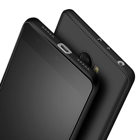 Coque Ultra Fine Silicone Souple pour Xiaomi Redmi 4 Standard Edition Noir