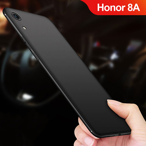 Coque Ultra Fine Silicone Souple S02 pour Huawei Honor 8A Noir