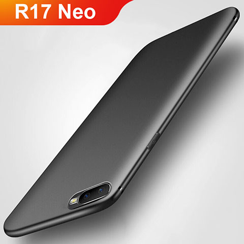 Coque Ultra Fine Silicone Souple S02 pour Oppo R17 Neo Noir