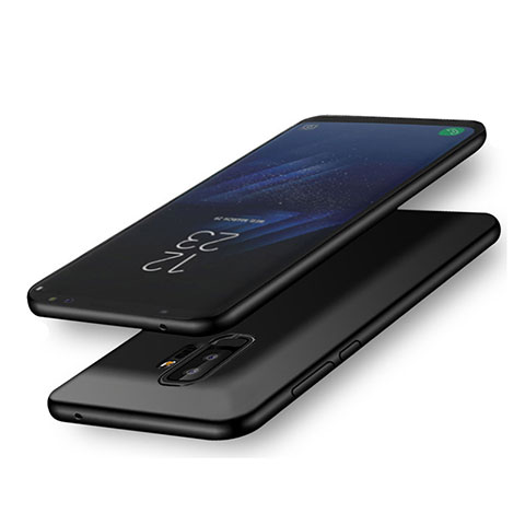 Coque Ultra Fine Silicone Souple S02 pour Samsung Galaxy A6 Plus (2018) Noir