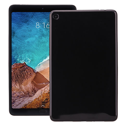 Coque Ultra Fine Silicone Souple S02 pour Xiaomi Mi Pad 4 Plus 10.1 Noir