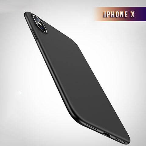 Coque Ultra Fine Silicone Souple S03 pour Apple iPhone Xs Max Noir