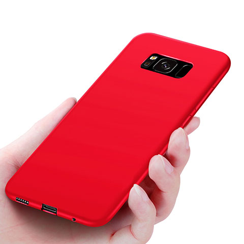 Coque Ultra Fine Silicone Souple S06 pour Samsung Galaxy S8 Plus Rouge