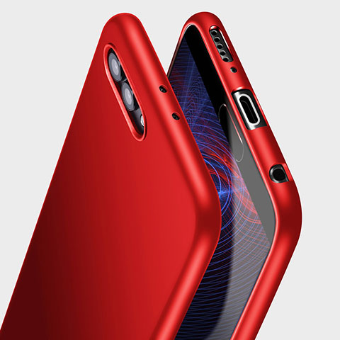 Coque Ultra Fine Silicone Souple S09 pour Huawei Honor View 10 Rouge