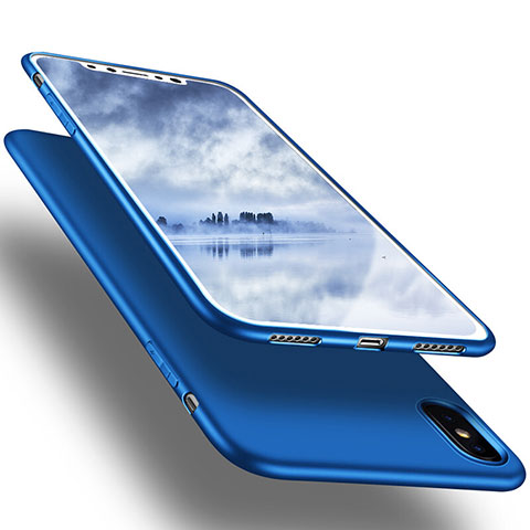 Coque Ultra Fine Silicone Souple S16 pour Apple iPhone Xs Max Bleu