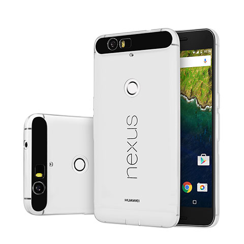 Coque Ultra Fine Silicone Souple Transparente pour Google Nexus 6P Clair