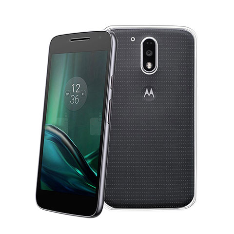 Coque Ultra Fine Silicone Souple Transparente pour Motorola Moto G4 Plus Clair