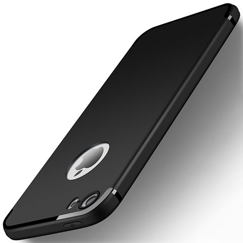 Coque Ultra Fine Silicone Souple U01 pour Apple iPhone 5 Noir