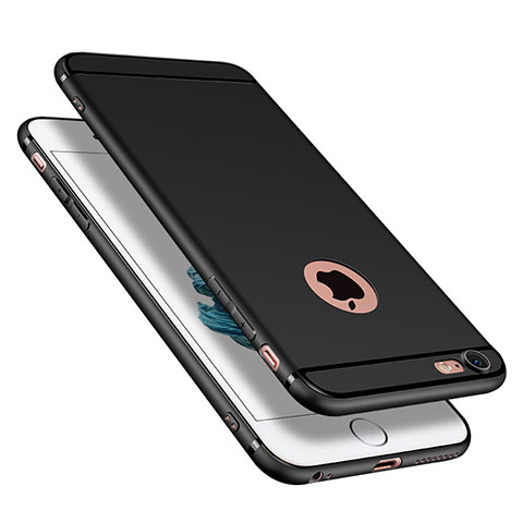 Coque Ultra Fine Silicone Souple U02 pour Apple iPhone 6S Plus Noir
