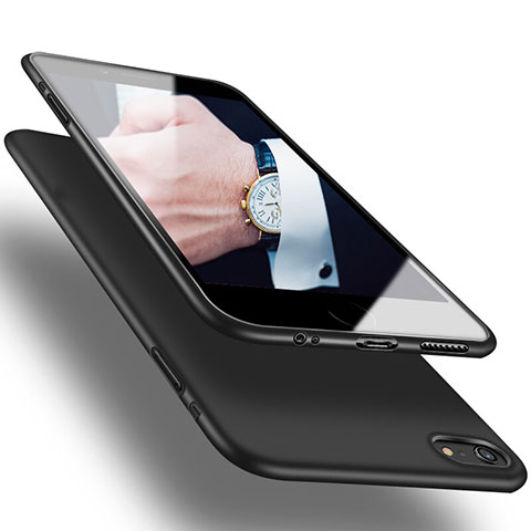 Coque Ultra Fine Silicone Souple U05 pour Apple iPhone 6S Plus Noir