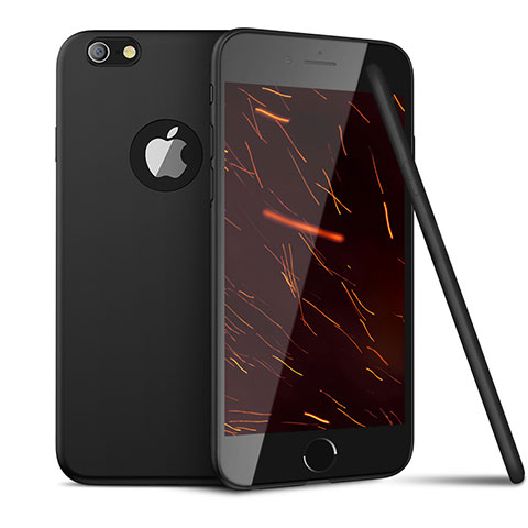 Coque Ultra Fine Silicone Souple U15 pour Apple iPhone 6 Noir