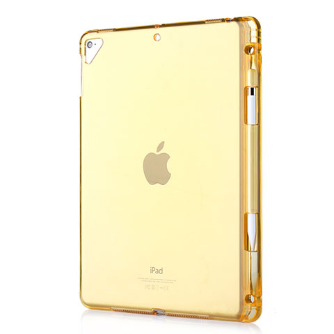 Coque Ultra Fine TPU Souple Housse Etui Transparente H01 pour Apple New iPad 9.7 (2017) Or