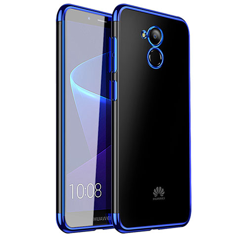 Coque Ultra Fine TPU Souple Housse Etui Transparente H01 pour Huawei Enjoy 6S Bleu