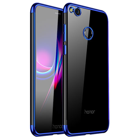 Coque Ultra Fine TPU Souple Housse Etui Transparente H01 pour Huawei GR3 (2017) Bleu