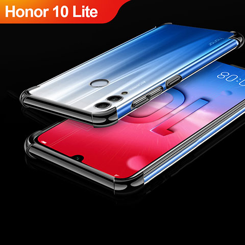 Coque Ultra Fine TPU Souple Housse Etui Transparente H01 pour Huawei Honor 10 Lite Noir