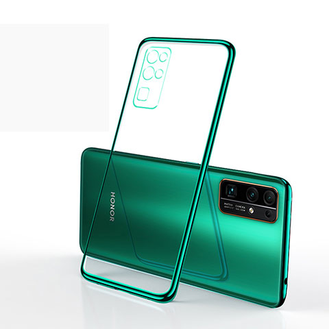 Coque Ultra Fine TPU Souple Housse Etui Transparente H01 pour Huawei Honor 30 Vert
