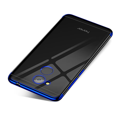 Coque Ultra Fine TPU Souple Housse Etui Transparente H01 pour Huawei Honor 6C Pro Bleu