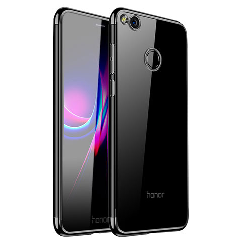 Coque Ultra Fine TPU Souple Housse Etui Transparente H01 pour Huawei Honor 8 Lite Noir