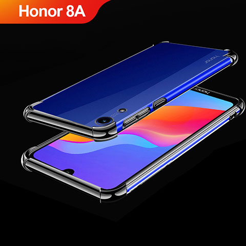 Coque Ultra Fine TPU Souple Housse Etui Transparente H01 pour Huawei Honor 8A Noir