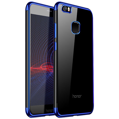 Coque Ultra Fine TPU Souple Housse Etui Transparente H01 pour Huawei Honor V8 Max Bleu