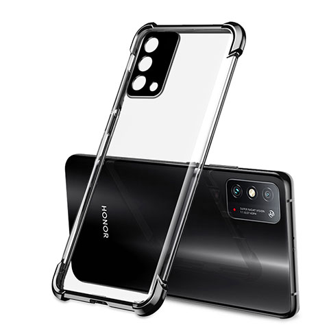 Coque Ultra Fine TPU Souple Housse Etui Transparente H01 pour Huawei Honor X10 Max 5G Noir