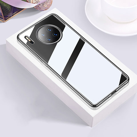 Coque Ultra Fine TPU Souple Housse Etui Transparente H01 pour Huawei Mate 30 5G Noir