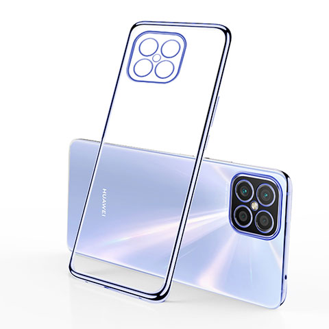 Coque Ultra Fine TPU Souple Housse Etui Transparente H01 pour Huawei Nova 8 SE 5G Violet