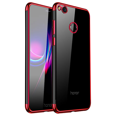 Coque Ultra Fine TPU Souple Housse Etui Transparente H01 pour Huawei Nova Lite Rouge