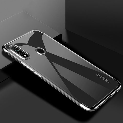 Coque Ultra Fine TPU Souple Housse Etui Transparente H01 pour Oppo A8 Argent