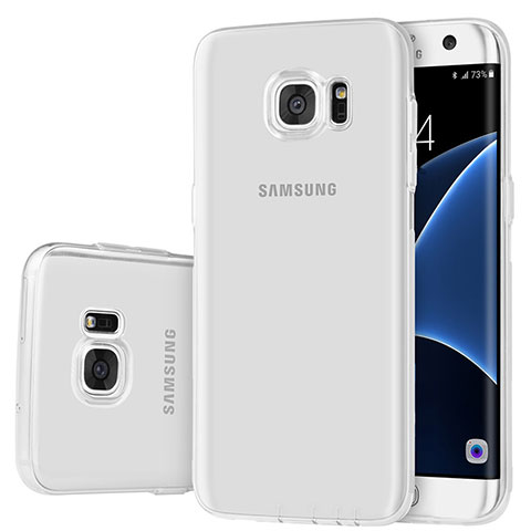 Coque Ultra Fine TPU Souple Housse Etui Transparente H01 pour Samsung Galaxy S7 Edge G935F Clair