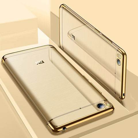 Coque Ultra Fine TPU Souple Housse Etui Transparente H01 pour Xiaomi Mi 5S 4G Or