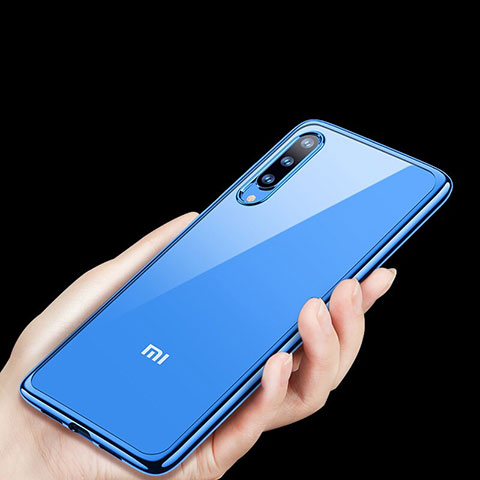 Coque Ultra Fine TPU Souple Housse Etui Transparente H01 pour Xiaomi Mi 9 Pro 5G Bleu