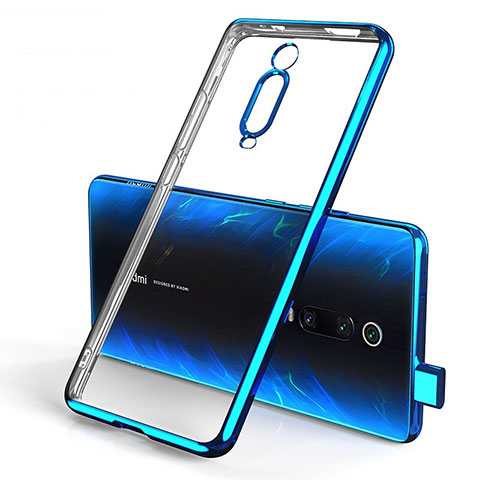 Coque Ultra Fine TPU Souple Housse Etui Transparente H01 pour Xiaomi Mi 9T Bleu