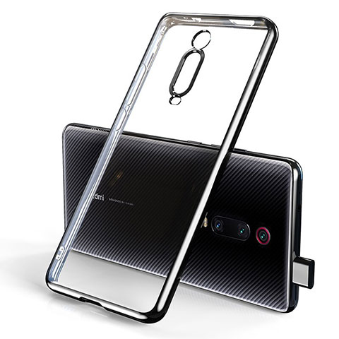 Coque Ultra Fine TPU Souple Housse Etui Transparente H01 pour Xiaomi Mi 9T Noir