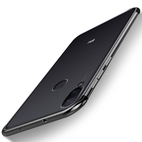 Coque Ultra Fine TPU Souple Housse Etui Transparente H01 pour Xiaomi Mi Play 4G Noir