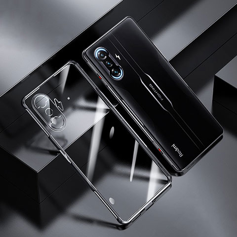 Coque Ultra Fine TPU Souple Housse Etui Transparente H01 pour Xiaomi Poco F3 GT 5G Noir