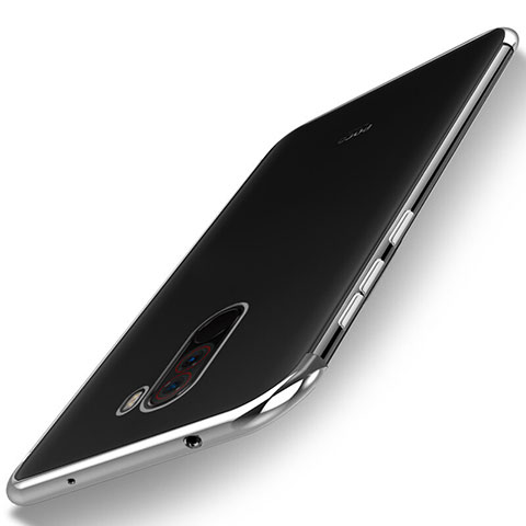 Coque Ultra Fine TPU Souple Housse Etui Transparente H01 pour Xiaomi Pocophone F1 Argent