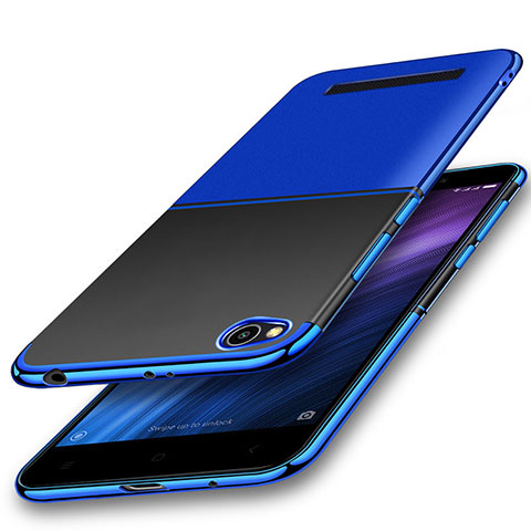Coque Ultra Fine TPU Souple Housse Etui Transparente H01 pour Xiaomi Redmi 4A Bleu