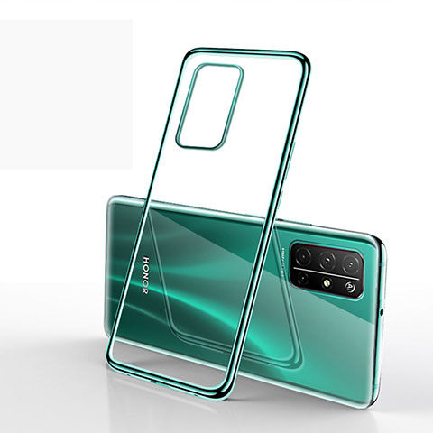 Coque Ultra Fine TPU Souple Housse Etui Transparente H02 pour Huawei Honor 30S Vert