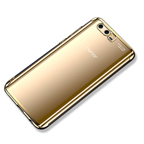 Coque Ultra Fine TPU Souple Housse Etui Transparente H02 pour Huawei Honor 9 Premium Or