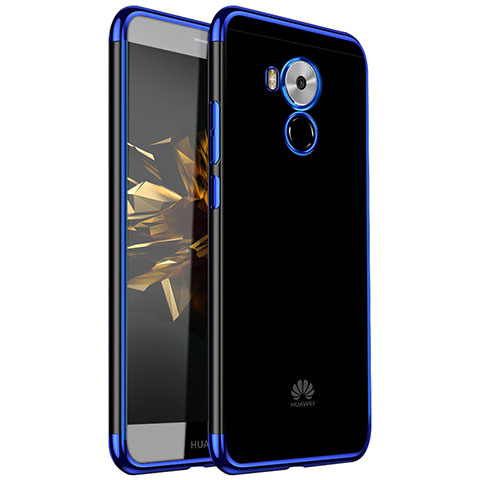 Coque Ultra Fine TPU Souple Housse Etui Transparente H02 pour Huawei Mate 8 Bleu
