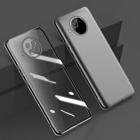 Coque Ultra Fine TPU Souple Housse Etui Transparente H02 pour Xiaomi Mi 10i 5G Noir